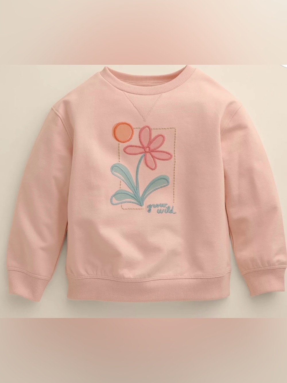 Baby & Toddler Little Co. by Lauren Conrad Crew Pullover in Pink Grow, Size 6M